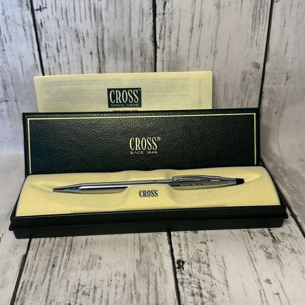 Cross Pen Engraved Fairfax County Public‎ Schools 10 Years  Pen in Original Box